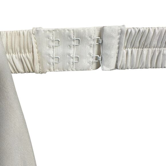 Handmade Floral Chiffon Strapless Maxi Dress Babydoll Pleated Feminine Festival - Picture 6 of 12